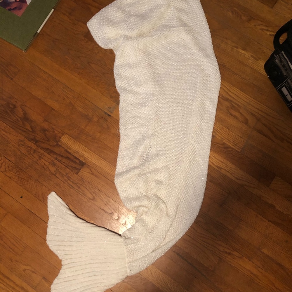 Knit Mermaid Blanket